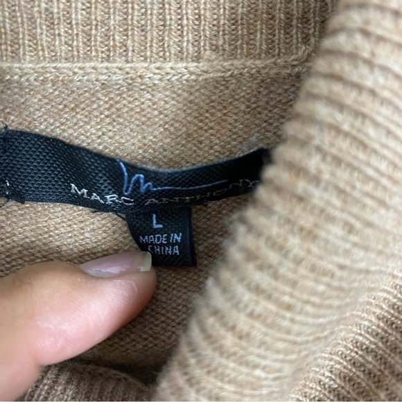 Men’s t neck cashmere sweater Mark Anthony - Picture 2 of 5